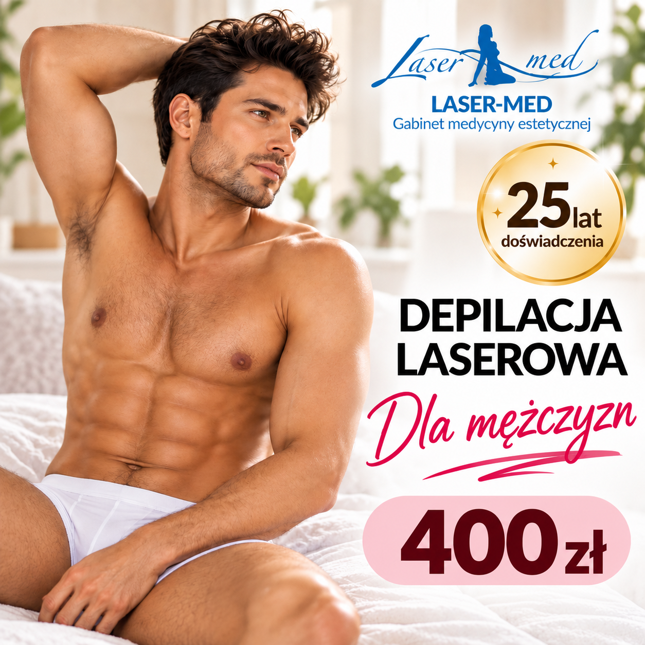 Depilacja Laserowa MĘSKA
